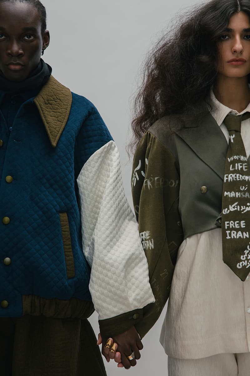 dorian who toronto canada iran lookbooks outerwear clothing accessories