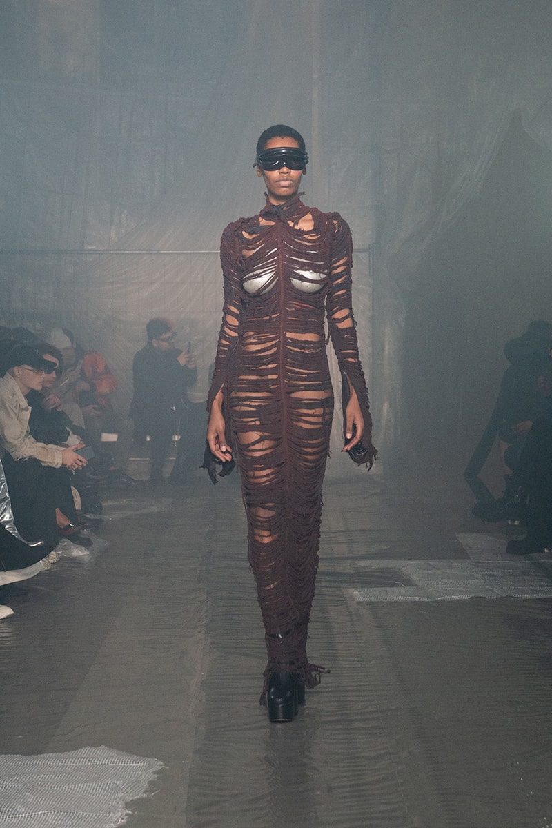 Han Kjøbenhavn fall winter 2023 milan fashion week runway chtonic penumbra 