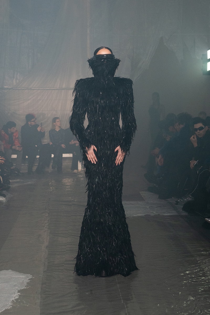 Han Kjøbenhavn fall winter 2023 milan fashion week runway chtonic penumbra 