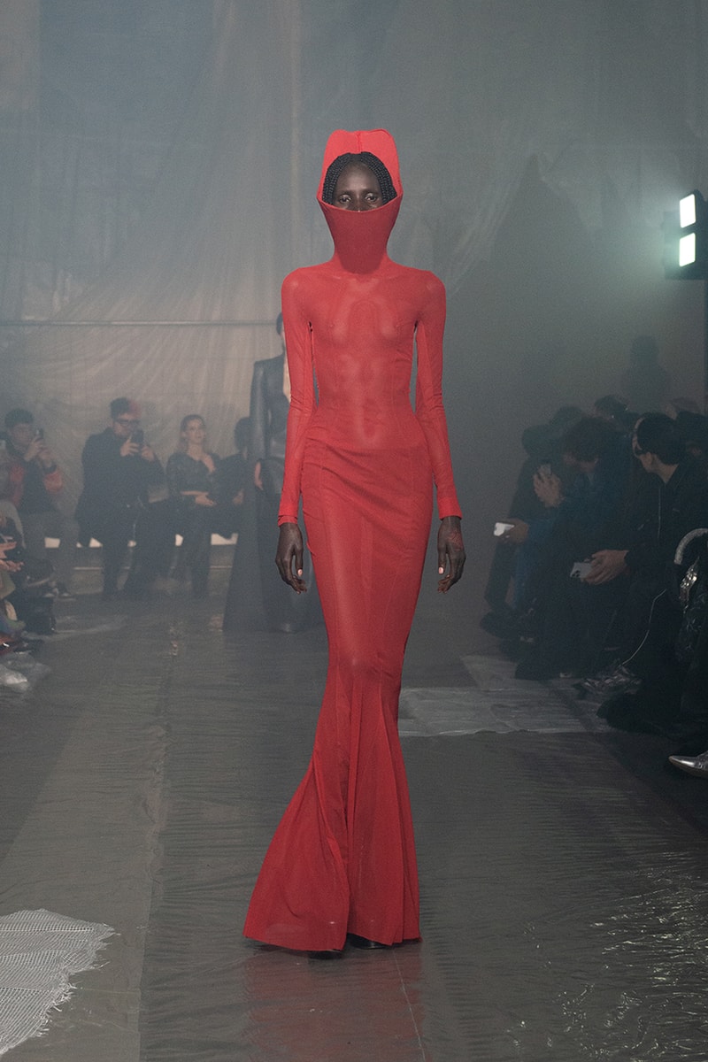 Han Kjøbenhavn fall winter 2023 milan fashion week runway chtonic penumbra 