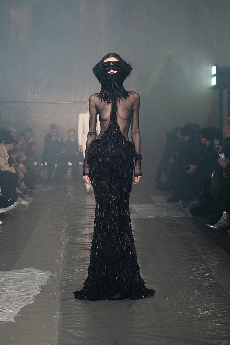 Han Kjøbenhavn fall winter 2023 milan fashion week runway chtonic penumbra 