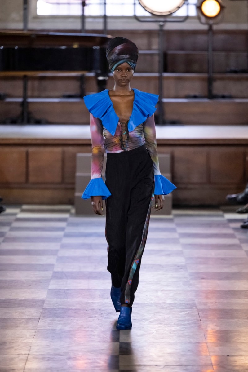 ahluwalia fall autumn winter london fashion week runway