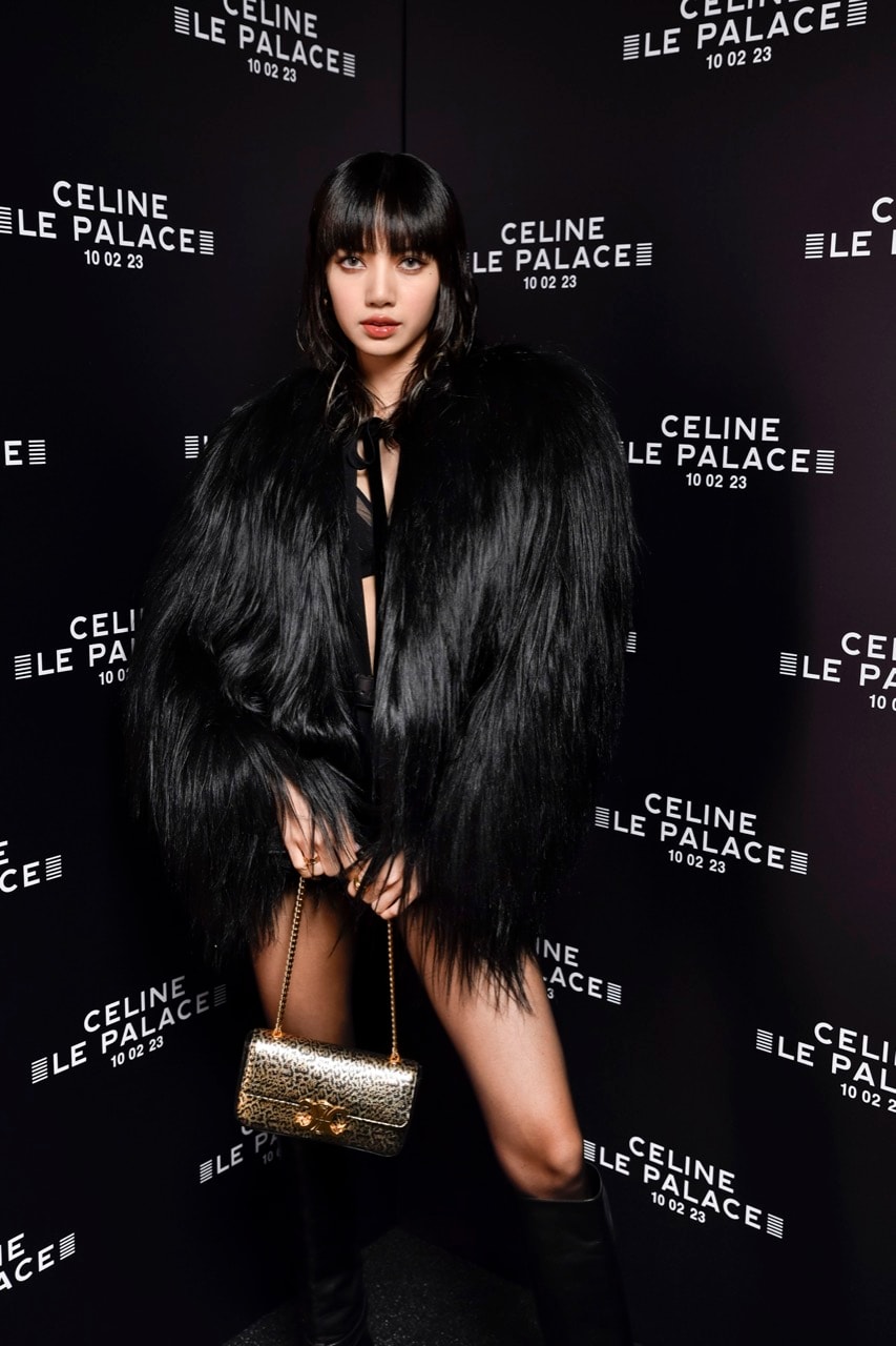 blackpink lisa celine paris fashion week runway show
