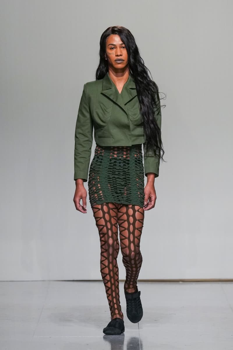 sinead o'dwyer london fashion week runway show clothes 