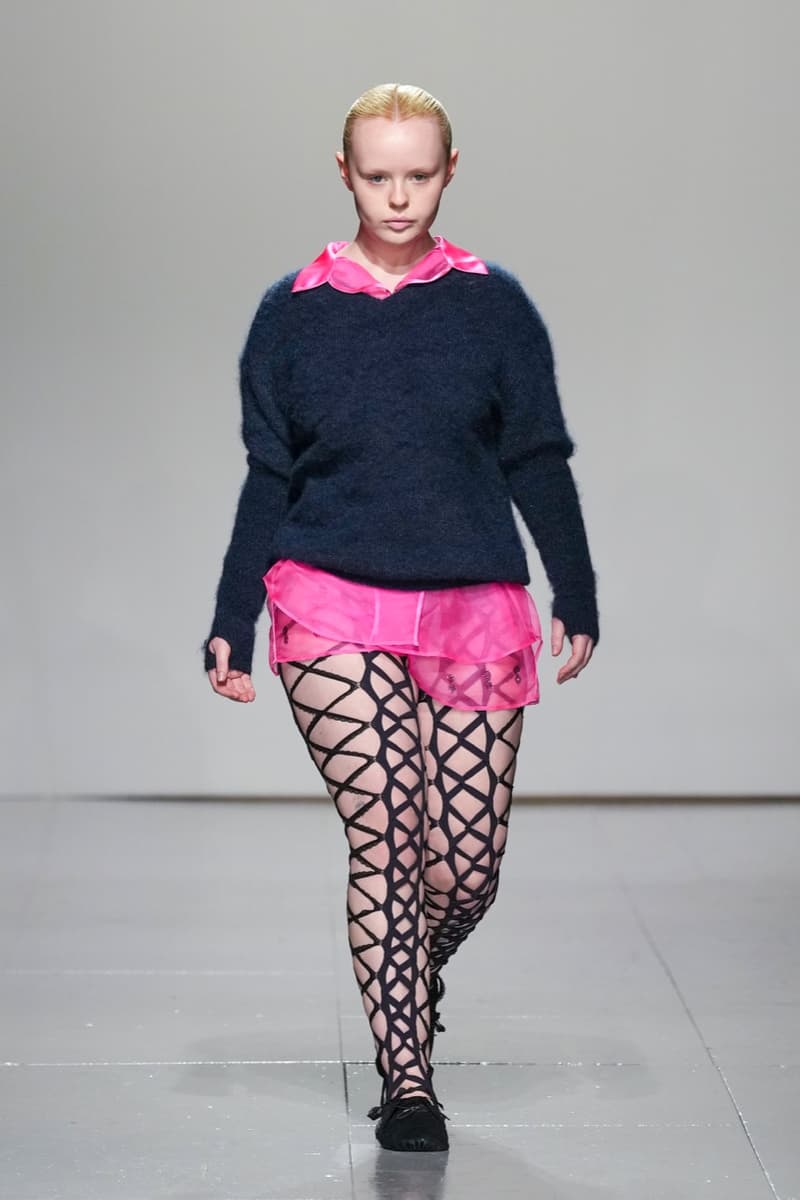 sinead o'dwyer london fashion week runway show clothes 