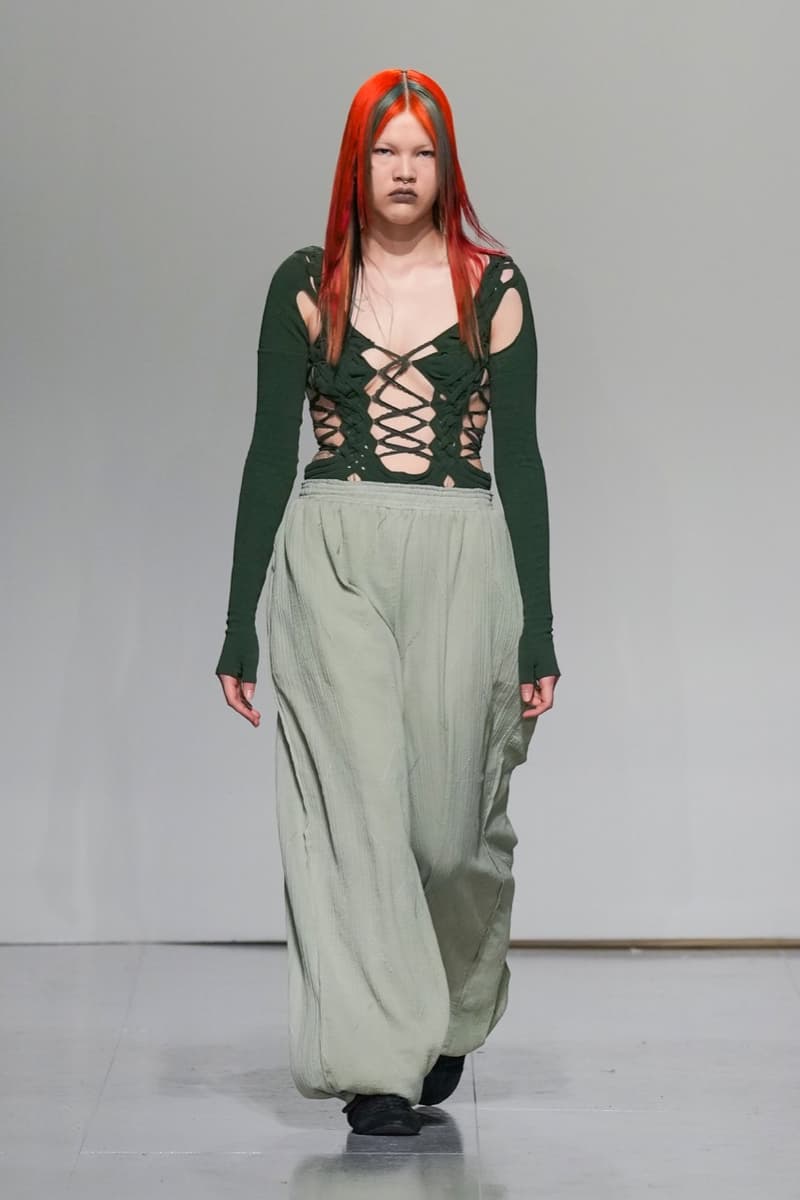 sinead o'dwyer london fashion week runway show clothes 