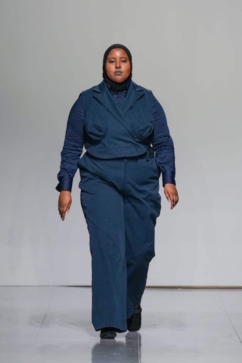 sinead o'dwyer london fashion week runway show clothes 