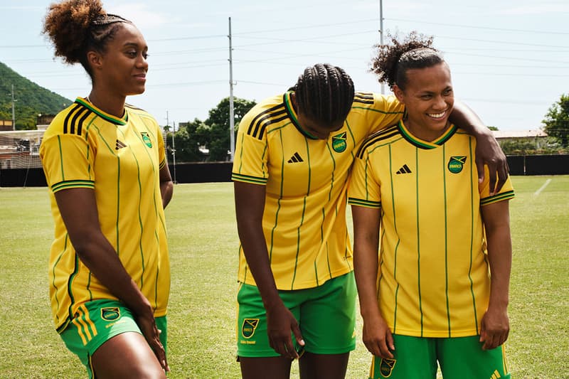 grace wales bonner adidas football jamaica shirt kit