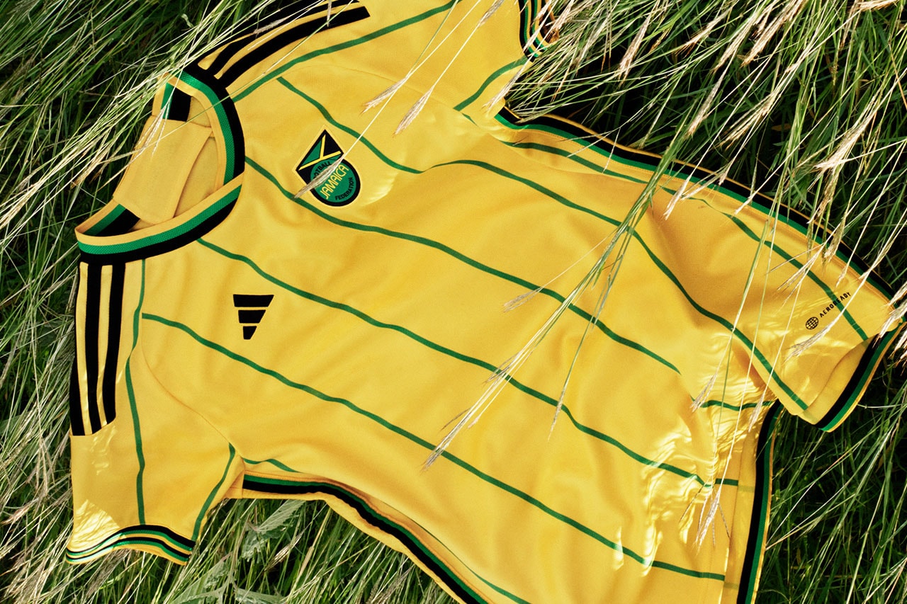 grace wales bonner adidas football jamaica shirt kit