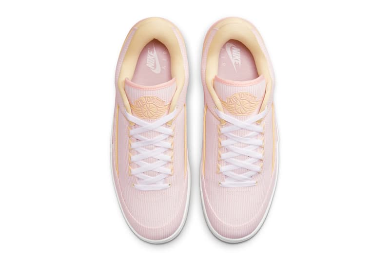 air jordan 2 atmosphere sneakers nike pink seersucker spring