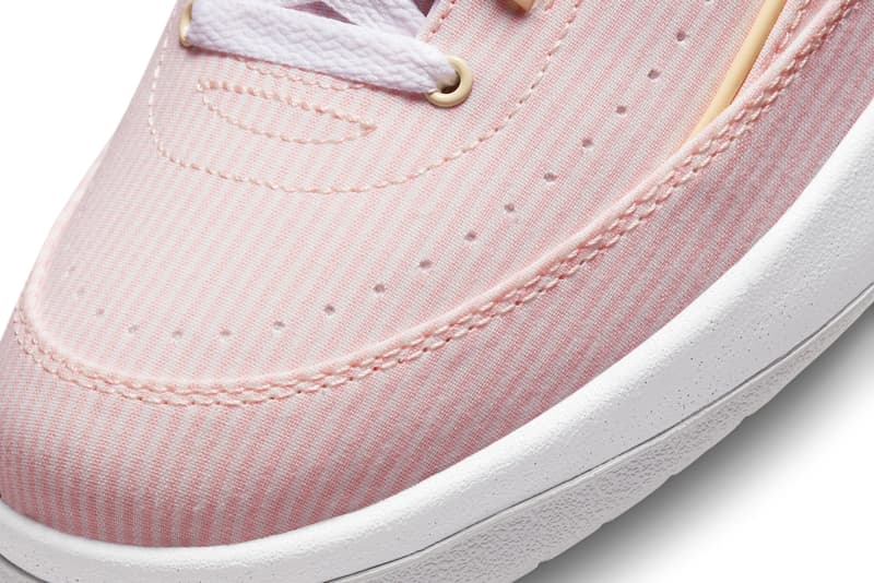 air jordan 2 atmosphere sneakers nike pink seersucker spring