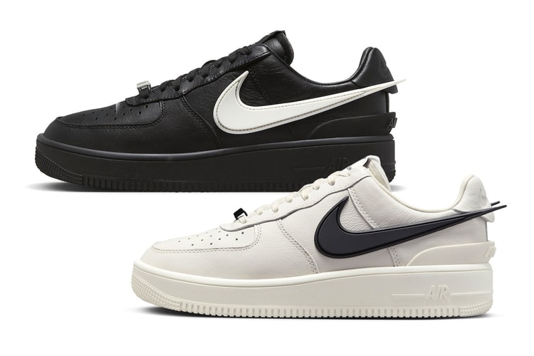 Take an Official Look at the AMBUSH® x Nike Air Force 1 in "Phantom" and "Black"