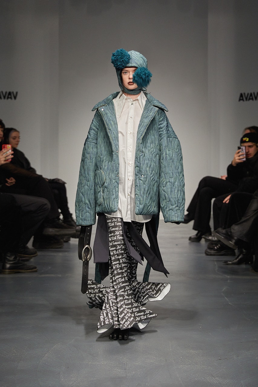 beate karlsson avavav milan fashion week runway clothes breaking models