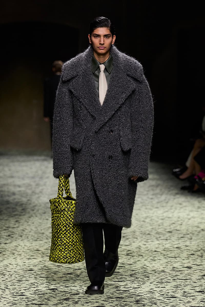 matthieu blazy bottega veneta milan fashion week runway green 