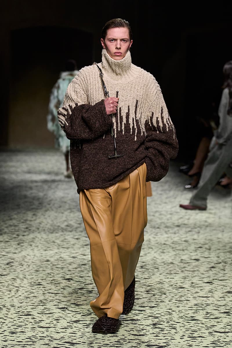 matthieu blazy bottega veneta milan fashion week runway green 