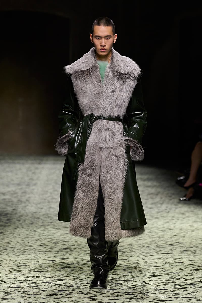 matthieu blazy bottega veneta milan fashion week runway green 