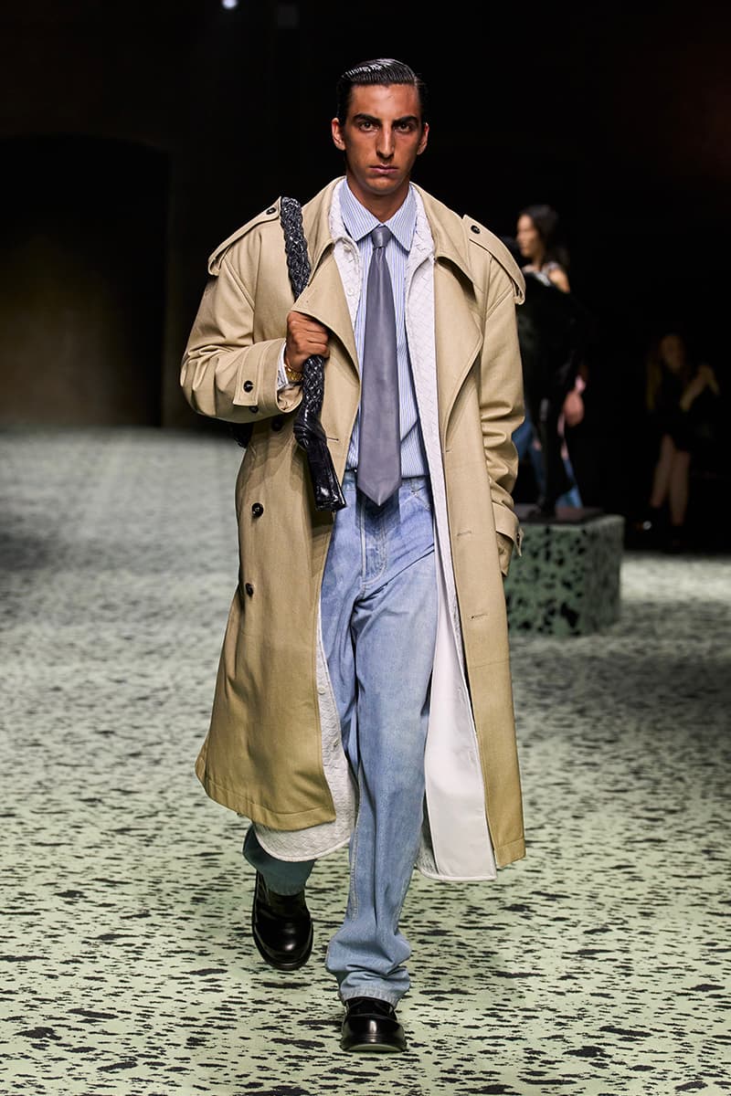 matthieu blazy bottega veneta milan fashion week runway green 