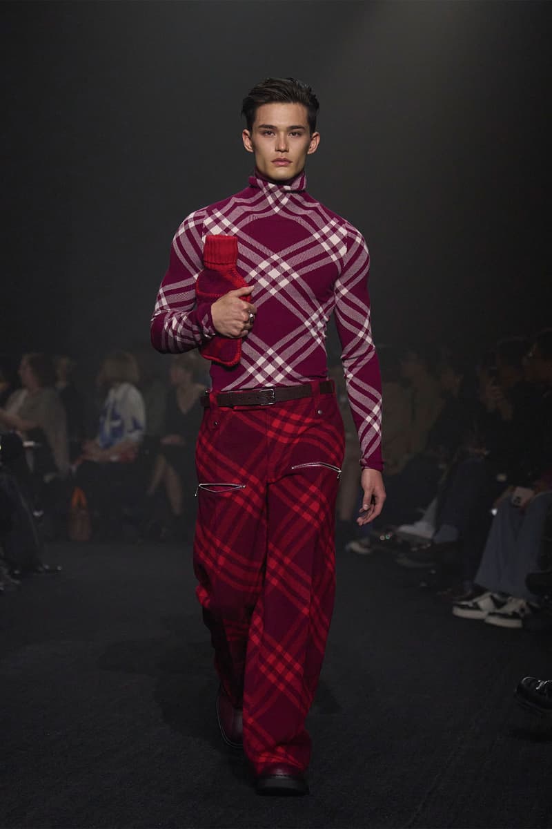 Burberry Daniel Lee Fall Winter Debut Runway London Fashion Week Images Highlights