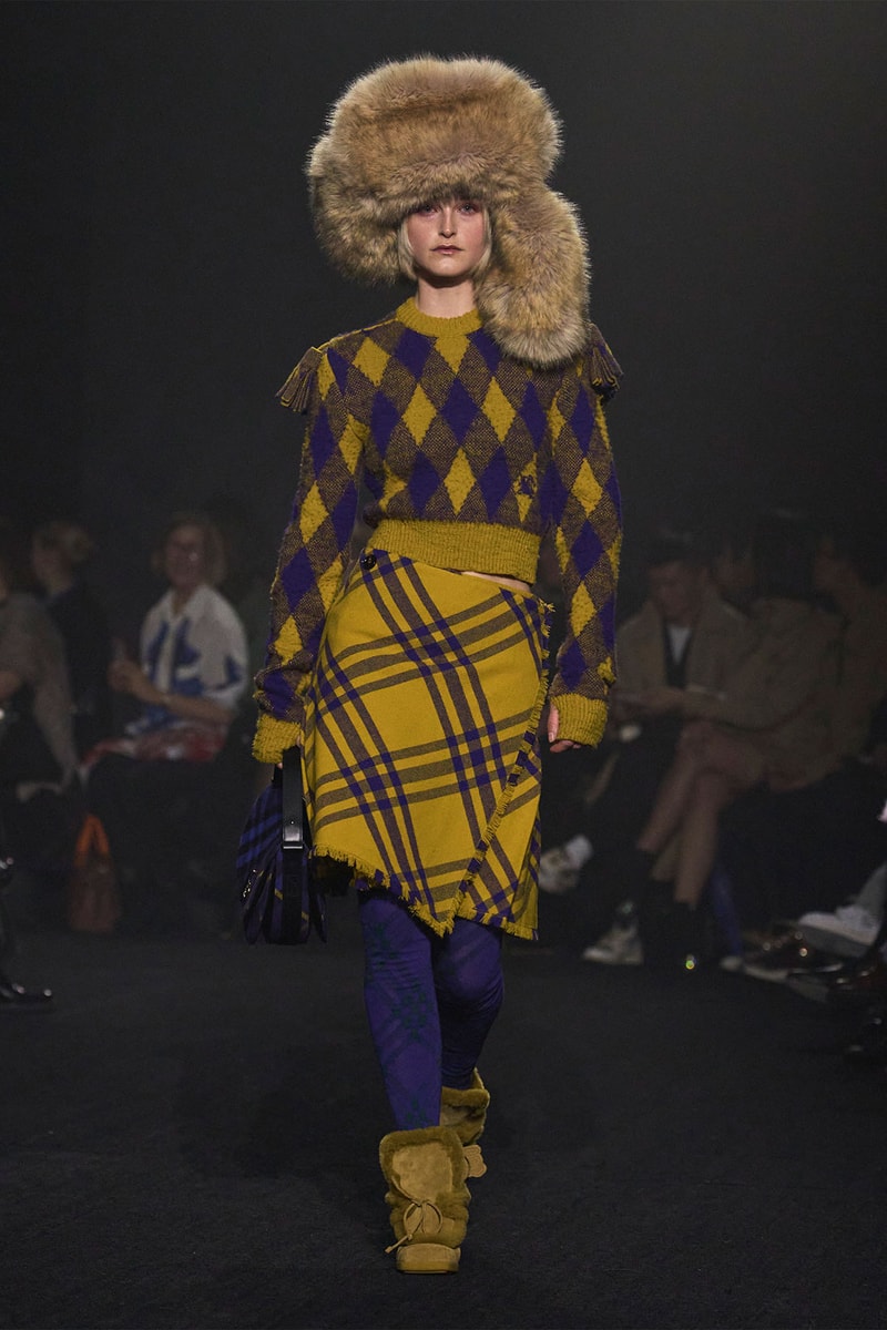 Burberry Daniel Lee Fall Winter Debut Runway London Fashion Week Images Highlights