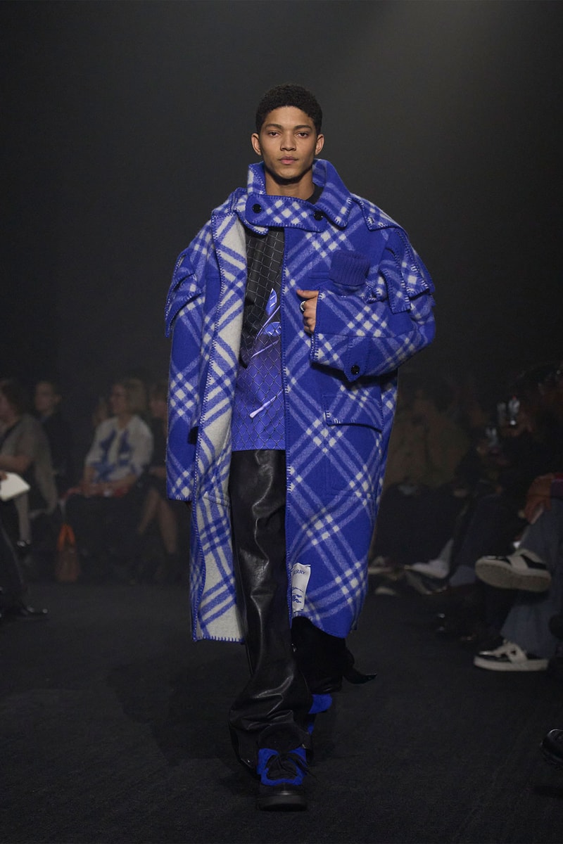 Burberry Daniel Lee Fall Winter Debut Runway London Fashion Week Images Highlights