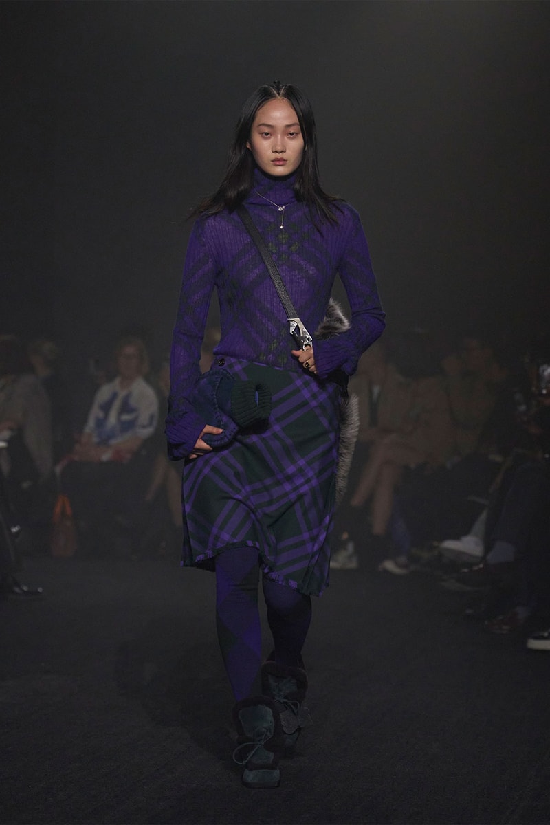 Burberry Daniel Lee Fall Winter Debut Runway London Fashion Week Images Highlights