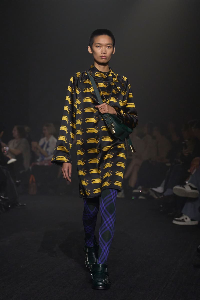 Burberry Daniel Lee Fall Winter Debut Runway London Fashion Week Images Highlights