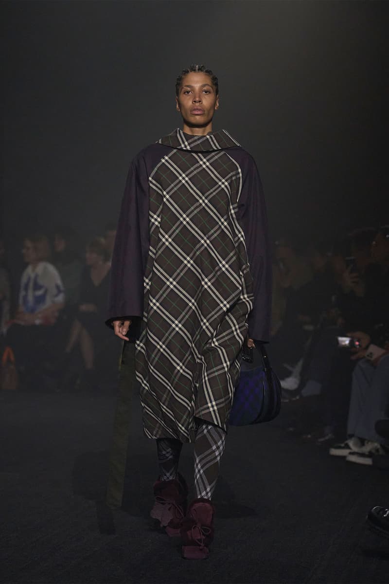 Burberry Daniel Lee Fall Winter Debut Runway London Fashion Week Images Highlights