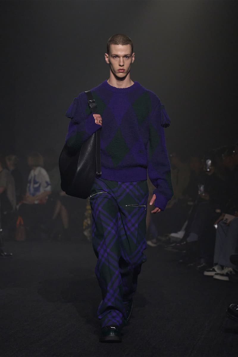 Burberry Daniel Lee Fall Winter Debut Runway London Fashion Week Images Highlights