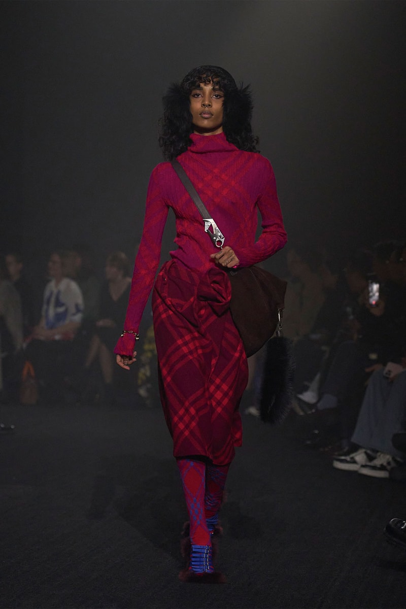 Burberry Daniel Lee Fall Winter Debut Runway London Fashion Week Images Highlights