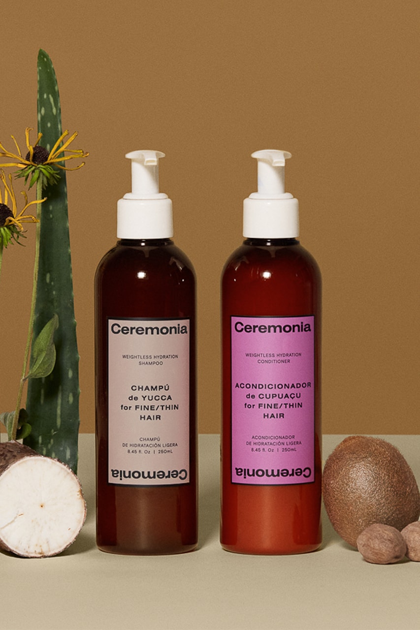 Ceremonia "Weightless Hydration Wash Day" Shampoo and Conditioner