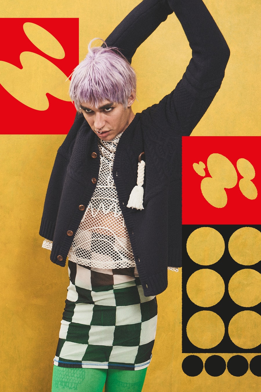 Charles Jeffrey LOVERBOY's SS23 "PHWOARRR!" queerness lgbtq+ campaign imagery collection release information hats hoodies genderless unisex