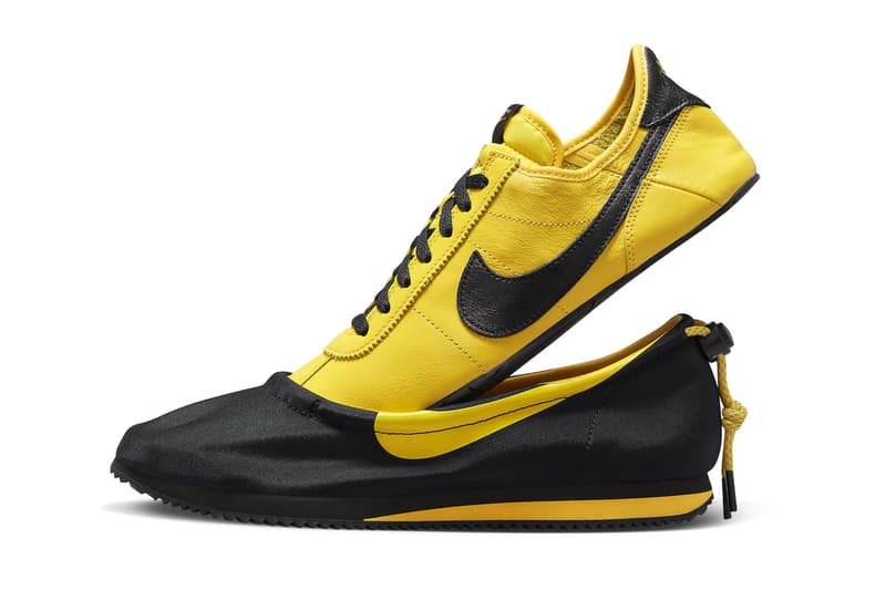 CLOT Nike Cortez CLOTEZ Collaboration Bruce Lee Yellow Black Images Release Info