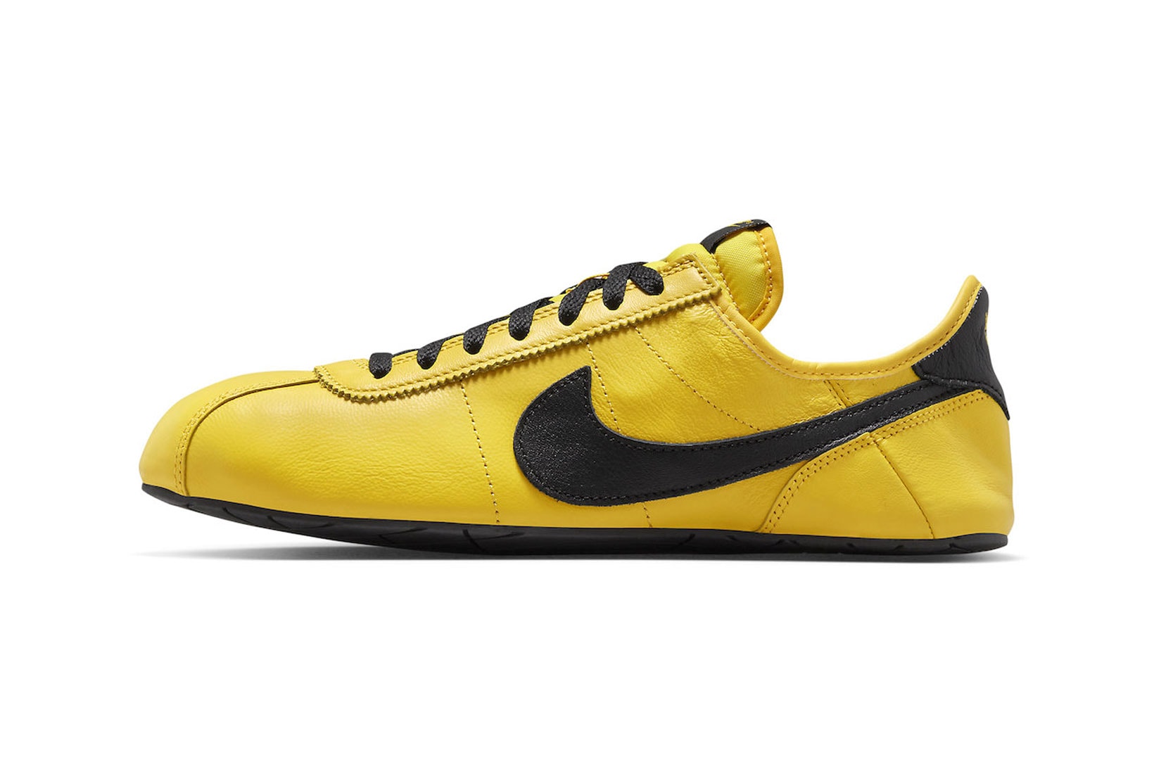 CLOT Nike Cortez CLOTEZ Collaboration Bruce Lee Yellow Black Images Release Info
