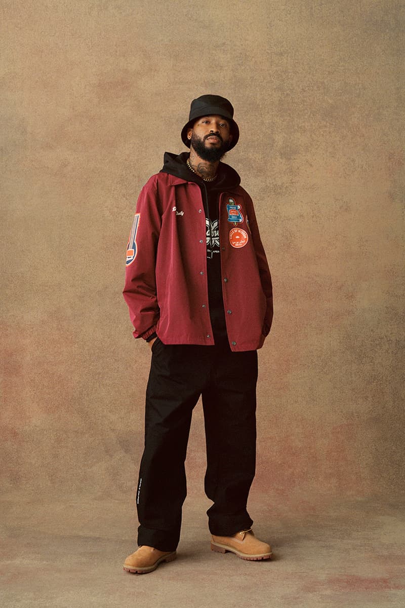 dreamville daily paper collaboration varsity jackets polo dresses sweatsuits hoodies 