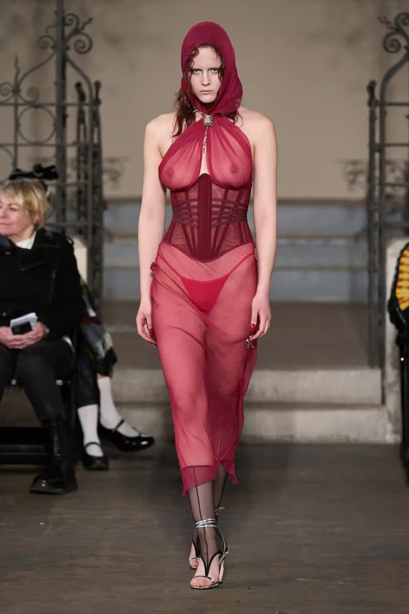 dilara findikoglu fall winter 2023 london fashion week runway show