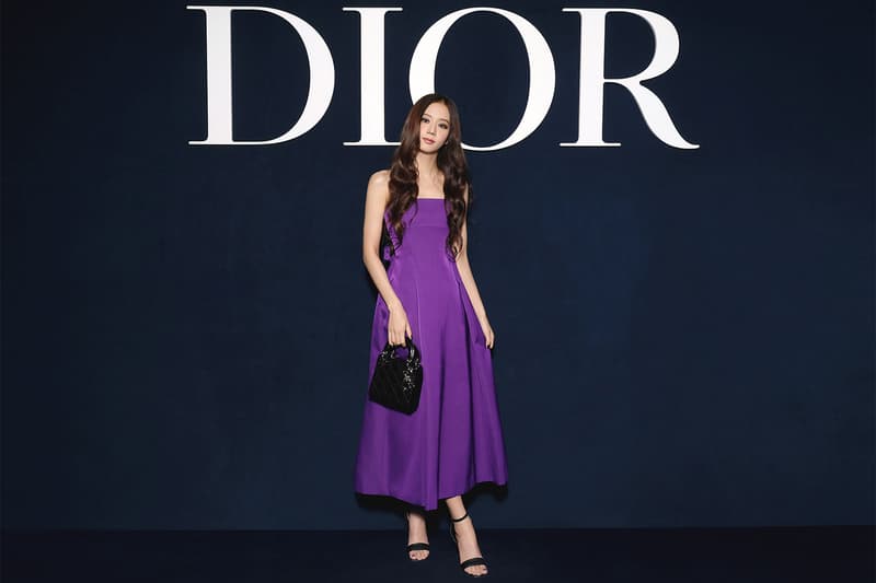 BLACKPINK Jisoo Dior FW23 Show Paris Fashion Week Outfit Images