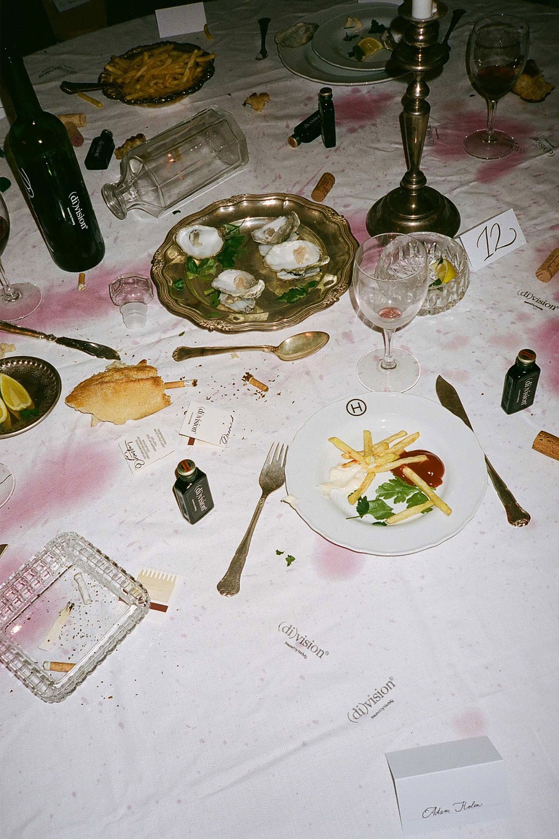 division Hedvig TABLEWEAR Wine Stained Capsule Collection Release Info