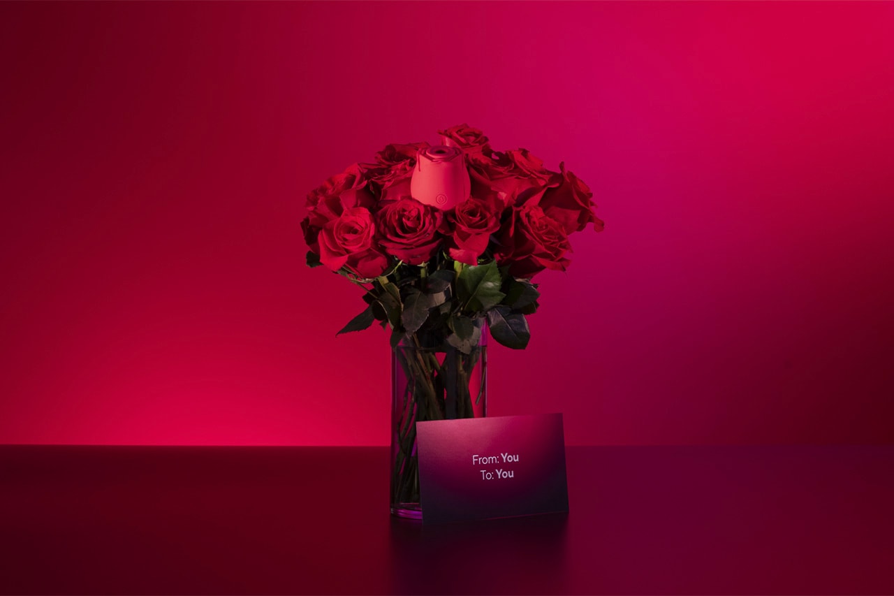 valentine's day doordash rose toy tiktok self love bouqet flowers sex toy