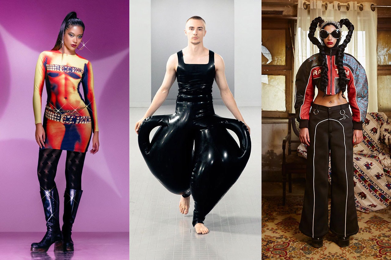 london fashion week designers emerging talent runway show clothes