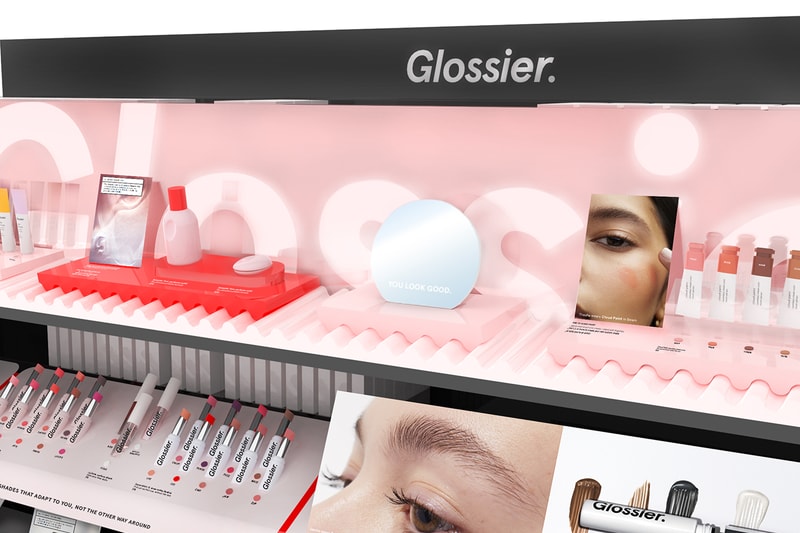 Glossier Retail Sephora Stores Announcement Info