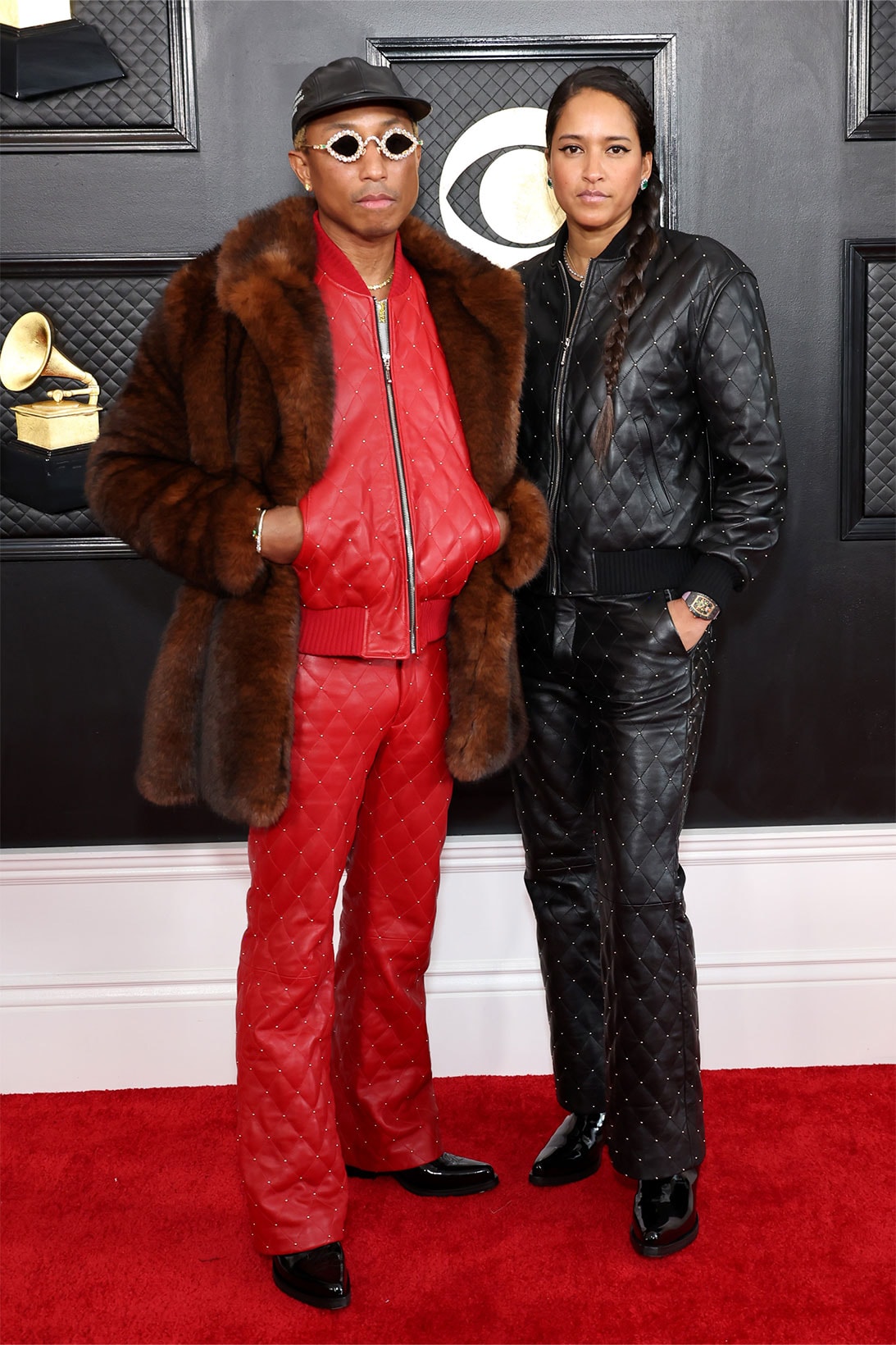 Grammys 2023 Red Carpet Best Dressed Celebrities Pharrell Williams Helen Lasichanh