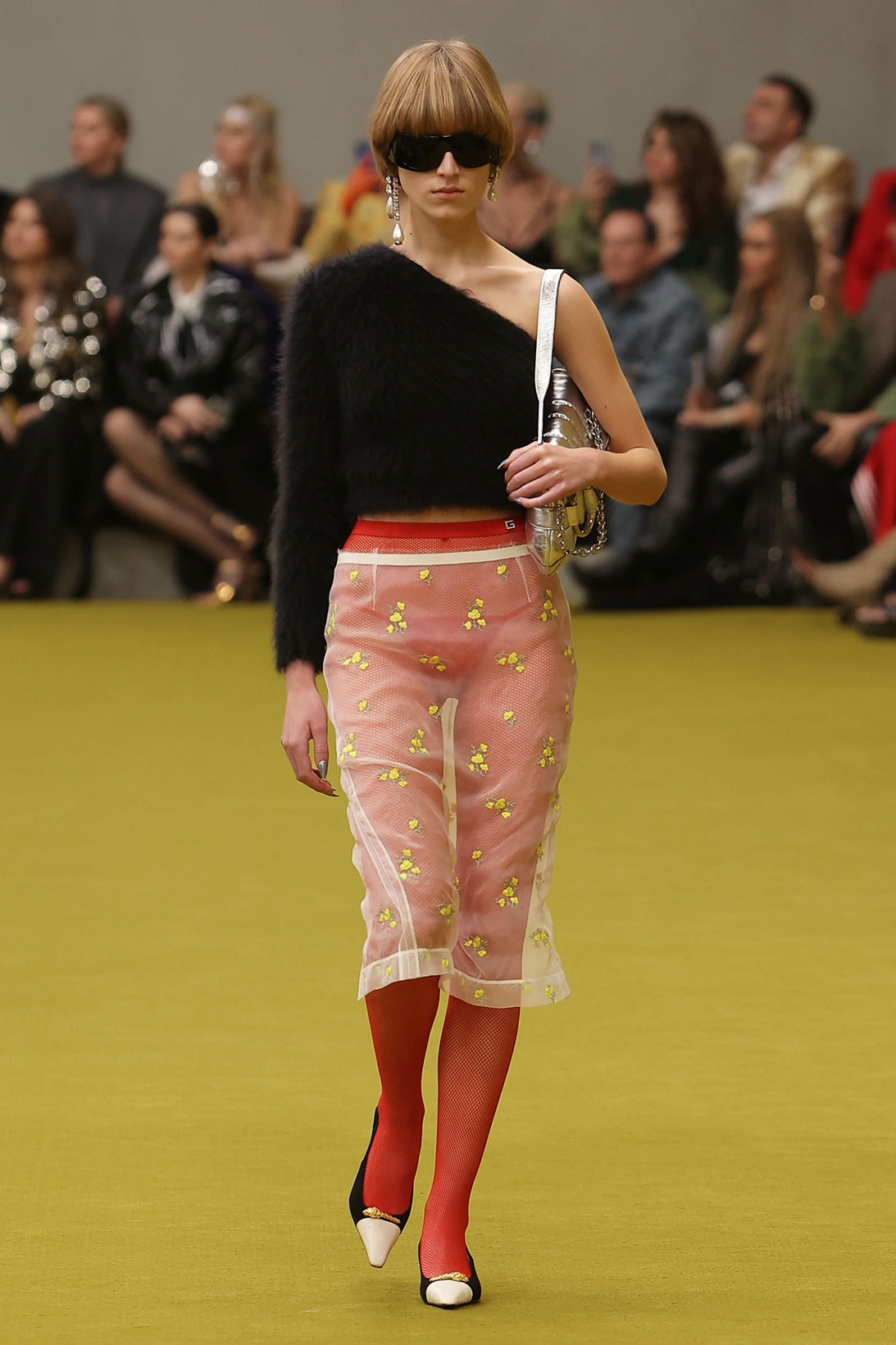 Gucci Fall Winter Collection Milan Fashion Week Runway Images Celebrities