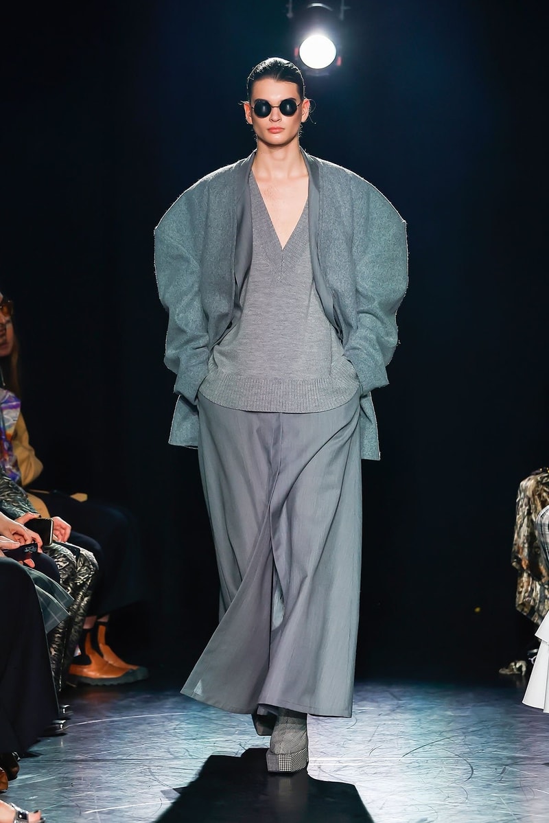 edward crutchley fall winter 2023 collection runway london fashion week