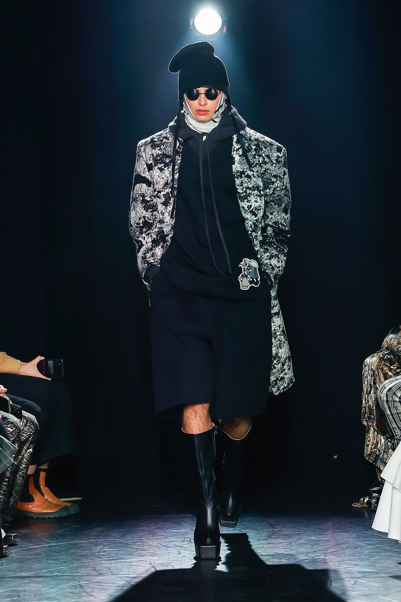 edward crutchley fall winter 2023 collection runway london fashion week