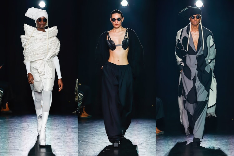 Edward Crutchley's FW23 Collection Takes Us on a Psychedelic Trip in Black and White