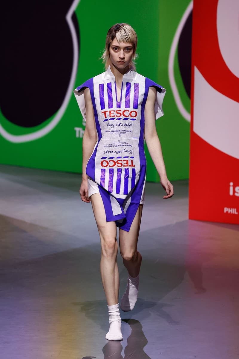 jw anderson london fashion week runway tesco michael clark