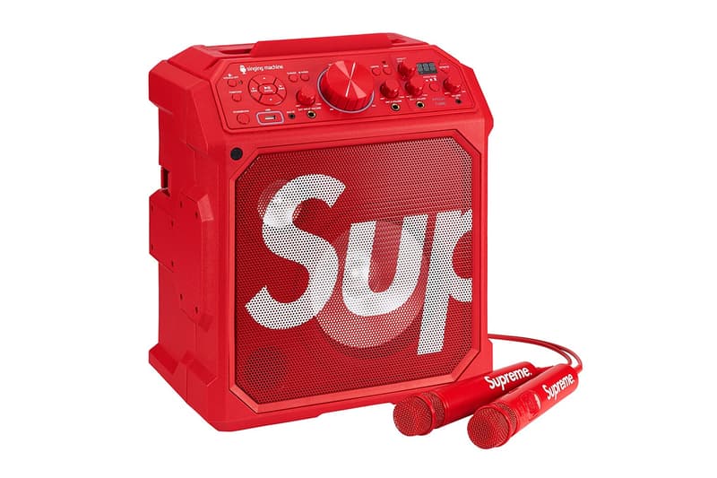 supreme ss23 accessories tamagotchi air hockey table karaoke machine jewelry