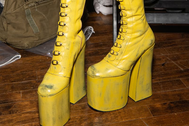 marc jacobs platform boots winter runway show