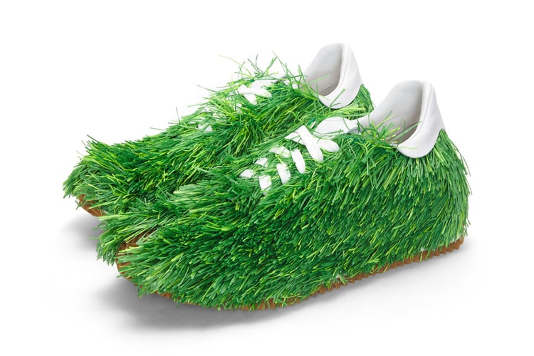 Loewe's Viral Grass Sneakers Have Arrived