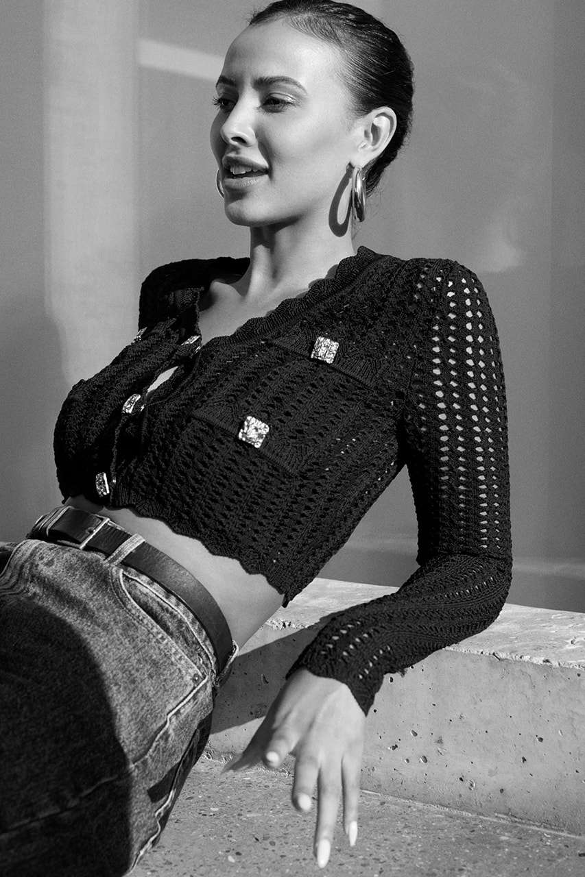 self portrait maya jama british presenter model jacket